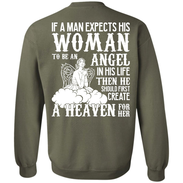 Create A Heaven T Shirt, I Love Wife Sweatshirt