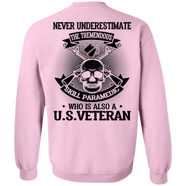 I Love Veteran T Shirt, Who Is Also A US Veteran Sweatshirt