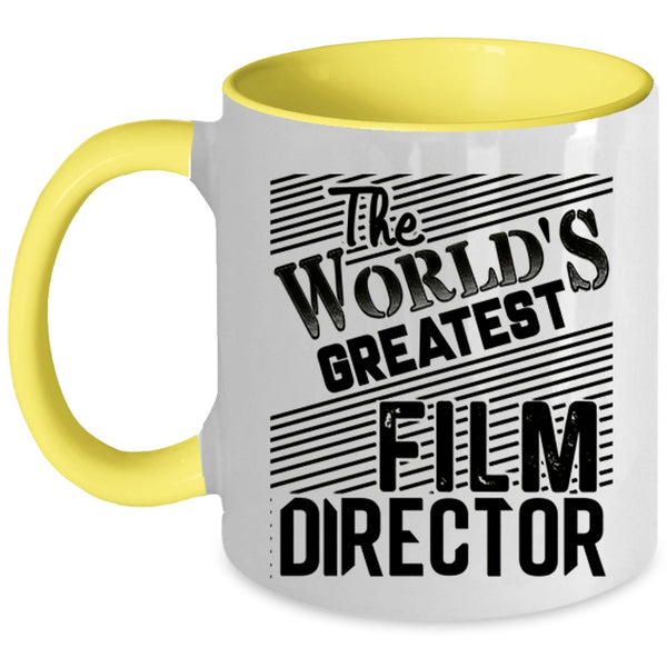 Awesome Film Director Coffee Mug, The World's Greatest Film Director Accent Mug