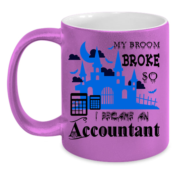 Halloween Coffee Mug, I Became An Accountant Accent Mug