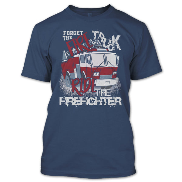 There Are No Ex-Firefighters T Shirt, Our Title Is Earned Never Given T Shirt
