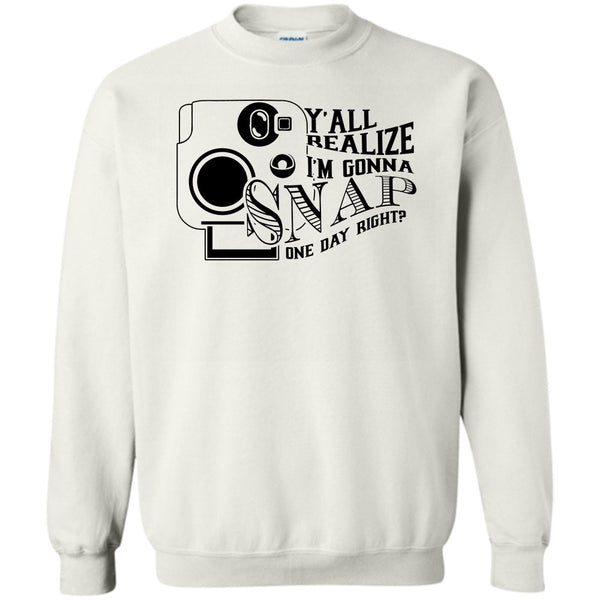 Funny Photographer T Shirt, Y'all Realize Sweatshirt