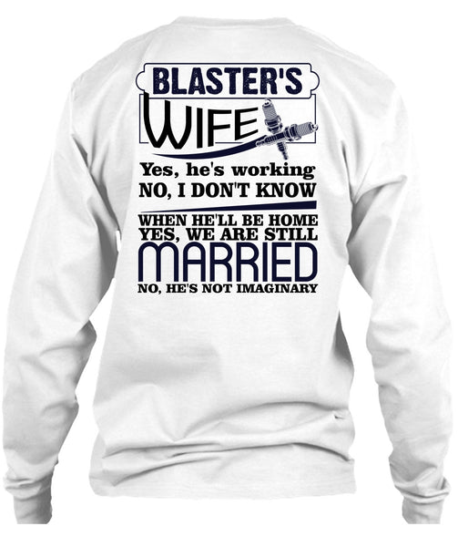 Blaster's Wife T Shirt, I Love Wife T Shirt