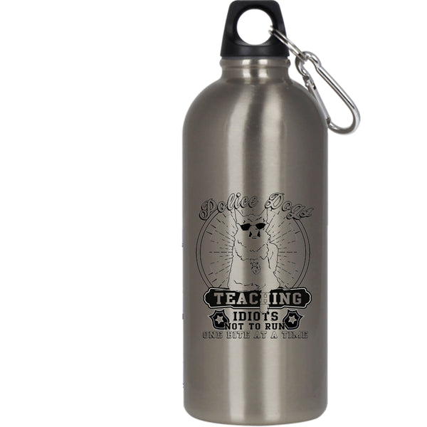 Police Dogs Teaching 20 oz Stainless Steel Bottle,Cool Dogs Outdoor Sports Water Bottle