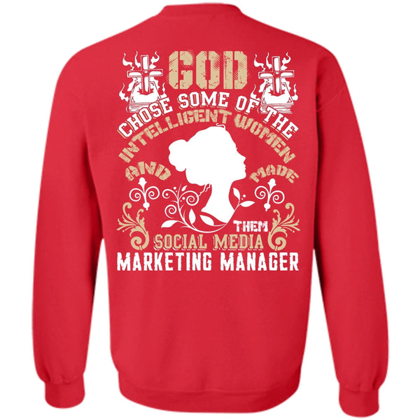 Intelligent Women T Shirt, I Love Manager Sweatshirt