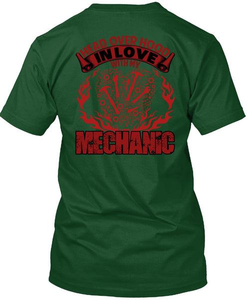 In Love With My Mechanic T Shirt, Being A Mechanic T Shirt