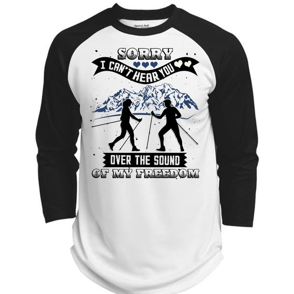 A black t-shirt with the shopify logo