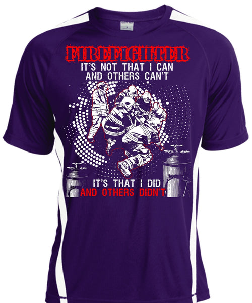 Firefighter It's Not That I Can T Shirt, Being A Firefighter T Shirt, Cool Shirt