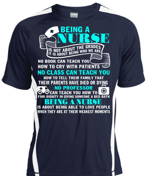 Being A Nurse T Shirt, No Class Can Teach You T Shirt, Cool Shirt