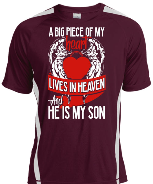 He Is My Son T Shirt, Lives In Heaven T Shirt, Cool Shirt