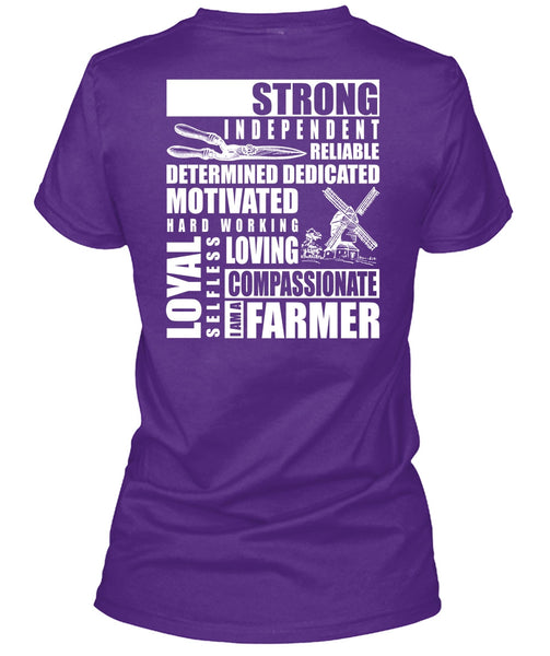 I Am A Farmer T Shirt, Hard Working Loving T Shirt