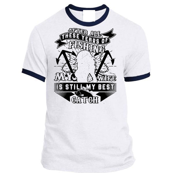 A black t-shirt with the shopify logo