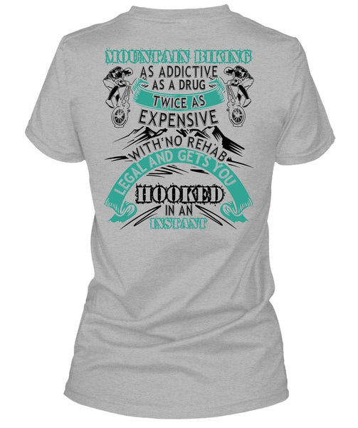Mountain Biking T Shirt, I Love Biker T Shirt