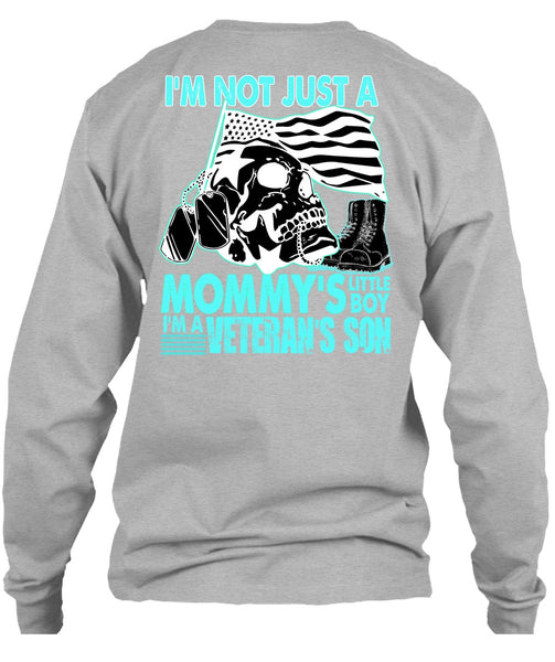 I'm A Veteran's Son T Shirt, I Love Veteran T Shirt