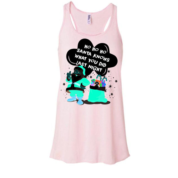 Santa Knows What You Did Last Night T Shirt, Merry Christmas T Shirt, Awesome t-shirts