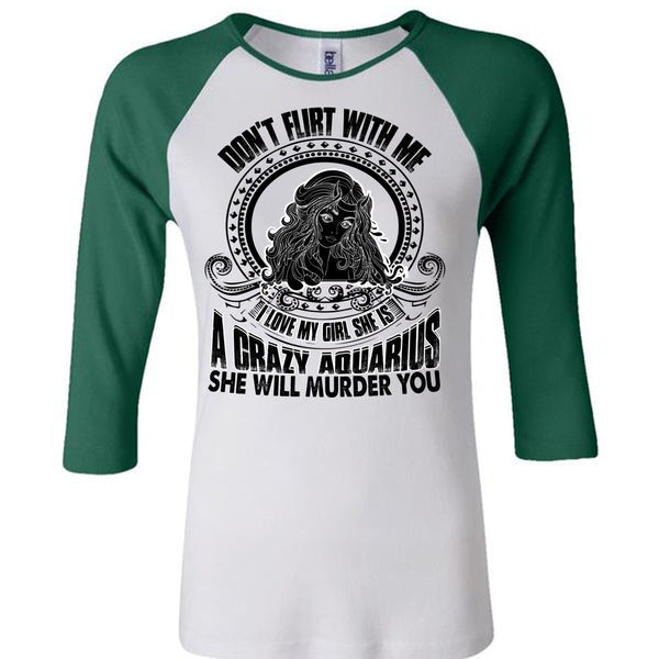 She Is A Crazy Aquarius T Shirt, I Love Aquarius T Shirt, Awesome T-Shirts