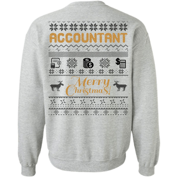 I Love Accountant T Shirt, Accountant Merry Christmas Sweatshirt