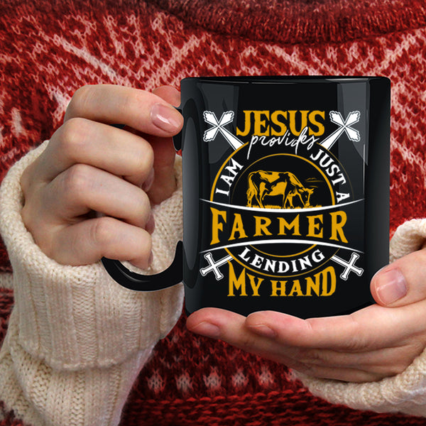 I Am Just A Farmer Coffee Mug, Funny Gift For Farmer Coffee Cup