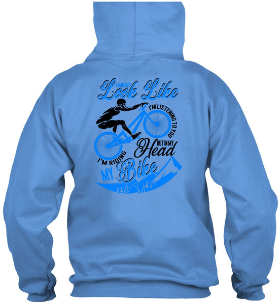 I'm Riding My Bike T Shirt, I Love Biker T Shirt