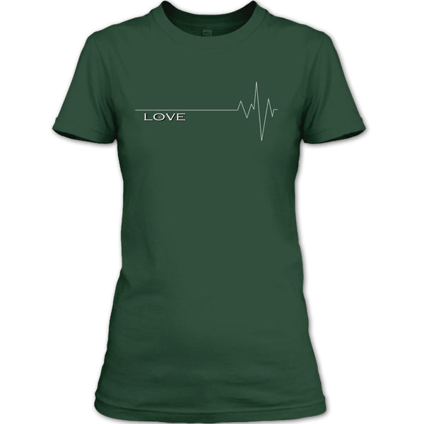 I Love My Dog T Shirt, Dog Heartbeat T Shirt