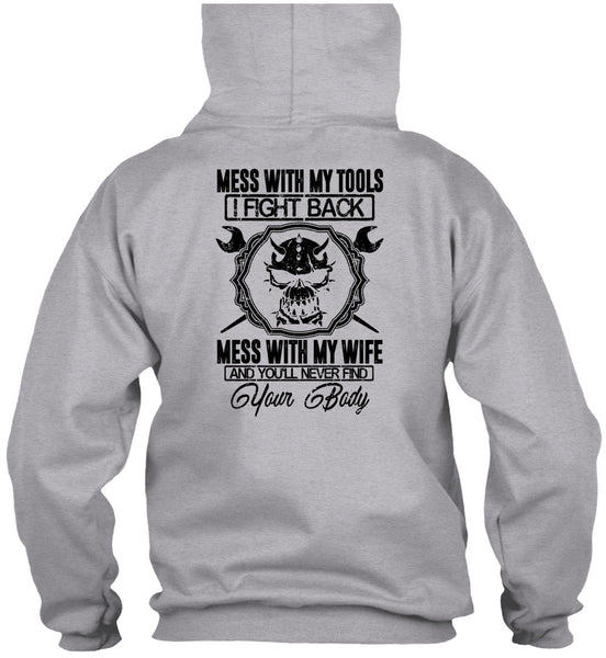 Mess With My Wife T Shirt, I Love Mechanic T Shirt