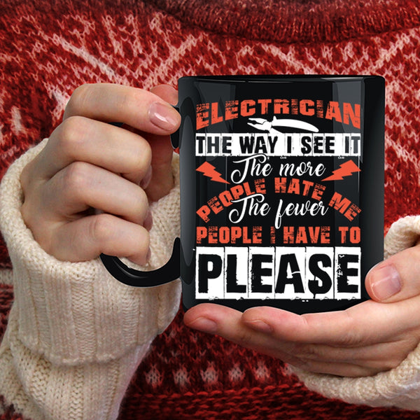 Electrician Coffee Mug, Awesome Electricians Coffee Cup
