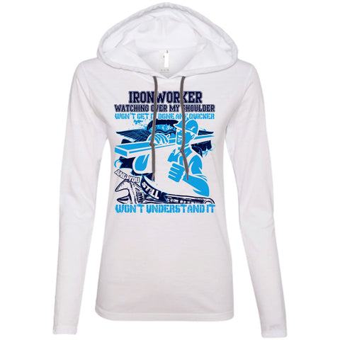 A black t-shirt with the shopify logo