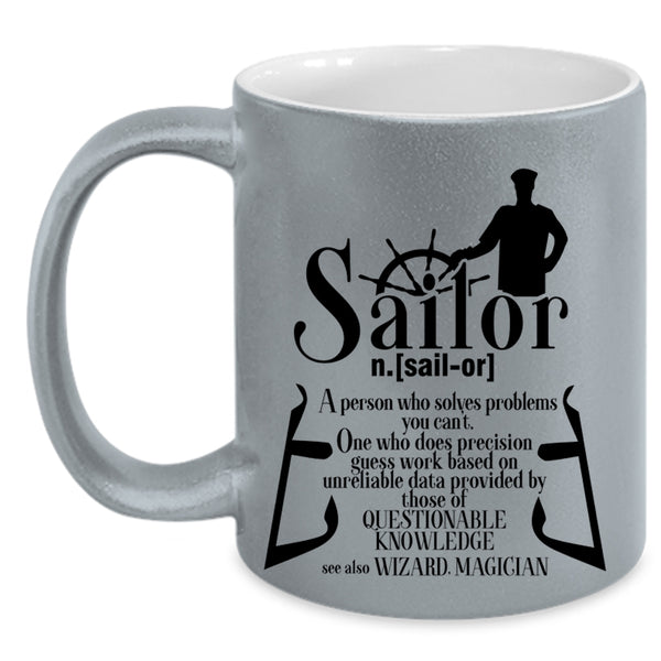Awesome Gift For Sailors Coffee Mug, Sailor Accent Mug