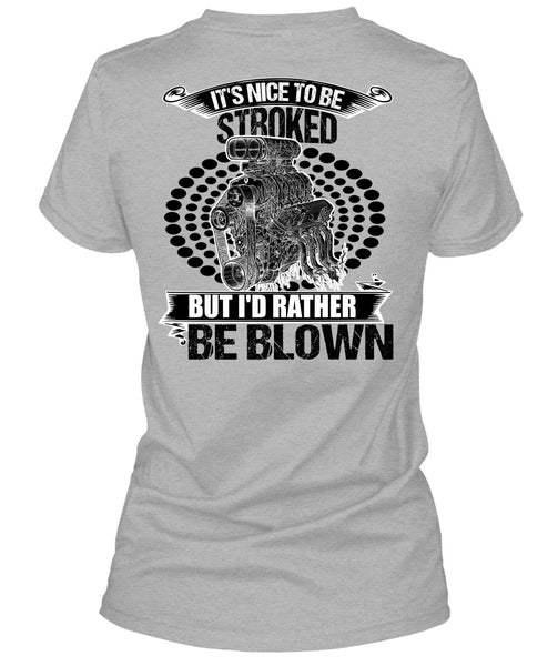I'd Rather Be Blown T Shirt, I Love Mechanic T Shirt