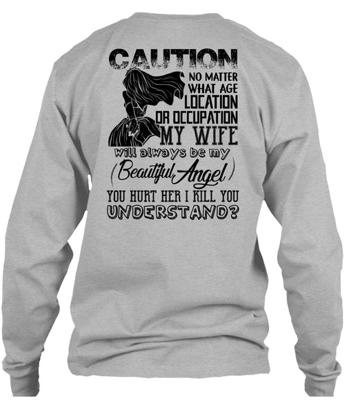 Location Or Occupation My Wife T Shirt, I Love Husband T Shirt