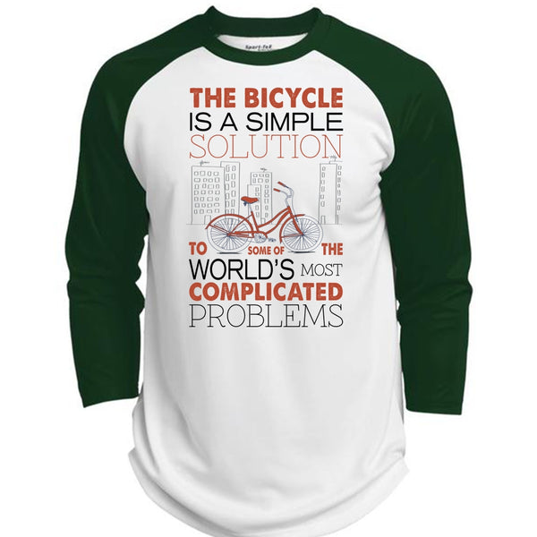 The World's Most Complicated Problems T Shirt, Sport T Shirt  (Polyester Game Baseball Jersey)