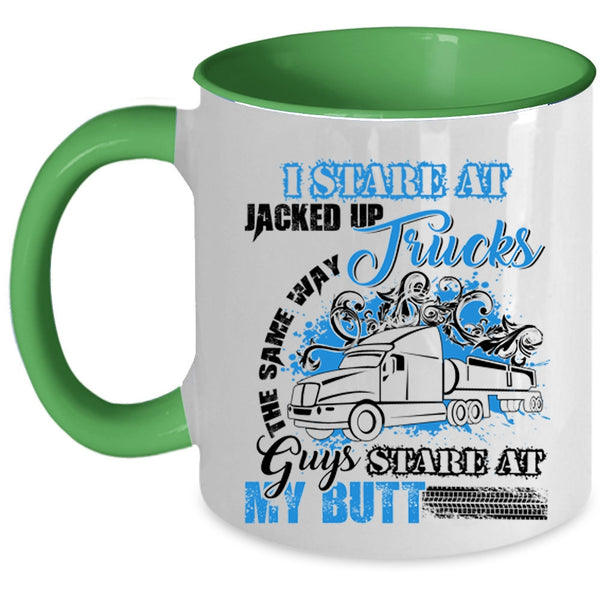 Cool Gift For Trucker Coffee Mug, Trucks Accent Mug