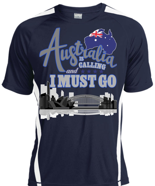 Australia Is Calling T Shirt, I Must Go T Shirt, Cool Shirt