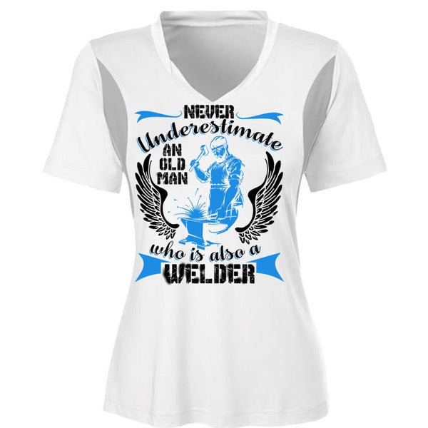Old Man Who Is Also A Welder T Shirt, I Love Welding T Shirt, Awesome T-Shirts