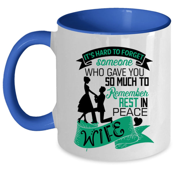 I Love My Wife Coffee Mug, Husband And Wife Accent Mug
