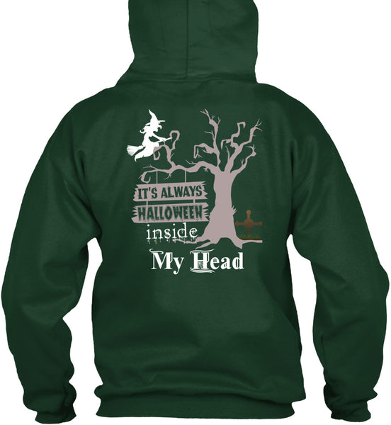 It's Always Halloween Inside My Head T Shirt, I Love You Pumpkin T Shirt
