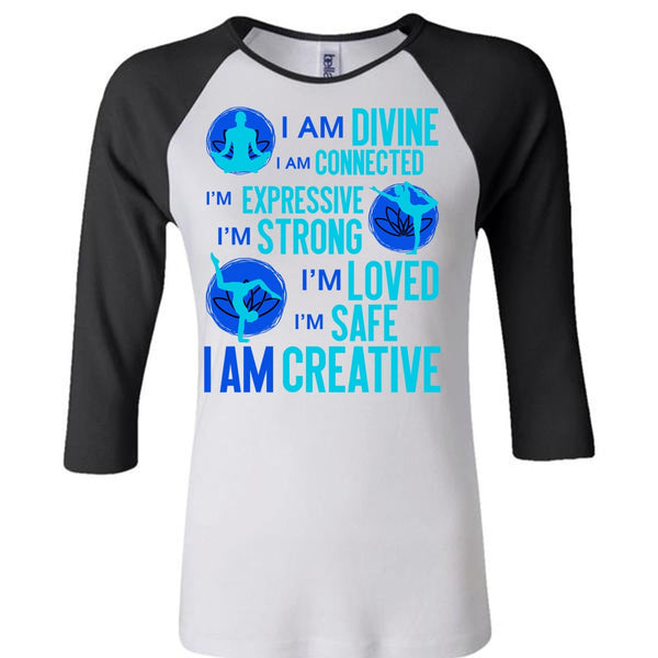 I Am Creative T Shirt, I Love Yoga T Shirt, Awesome T-Shirts