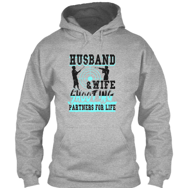 Husband & Wife T Shirt, Coolest Shooting Partners T Shirt