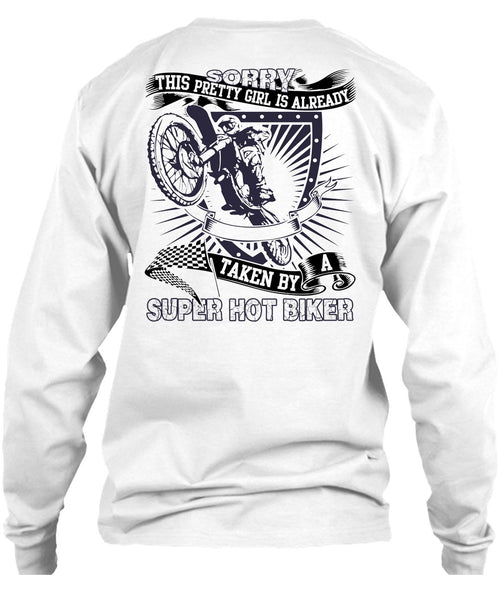 Taken By A Hot Biker T Shirt, I Love Biking T Shirt