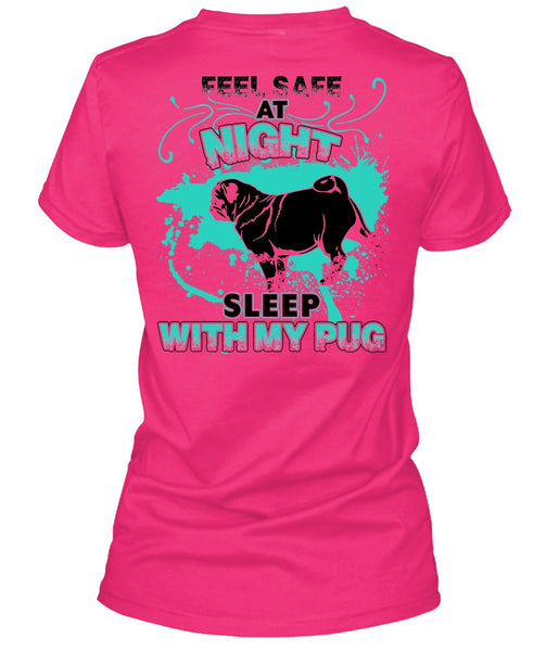 Sleep With My Pug T Shirt, I Love Pug T Shirt