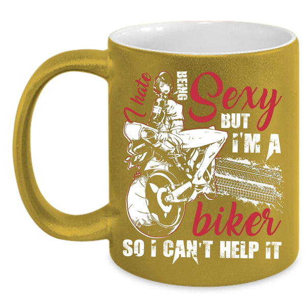 I'm A Biker Coffee Mug, Cute Gift For Bikers Coffee Cup