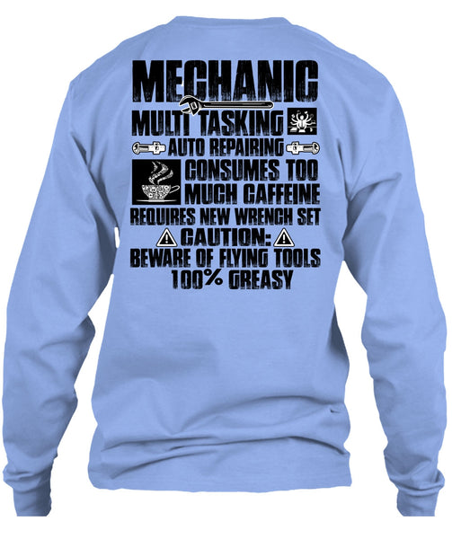 Mechanic Multitasking T Shirt, I Love Mechanic T Shirt