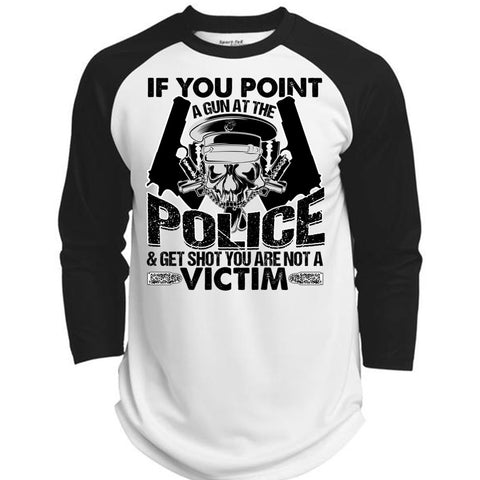 A black t-shirt with the shopify logo