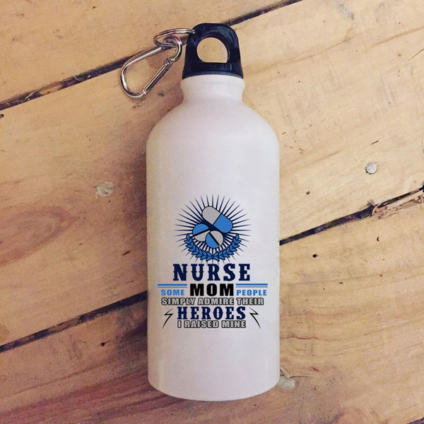 Nurse Mom 20 oz Stainless Steel Bottle,Best Gift For Nurse Mom Outdoor Sports Water Bottle