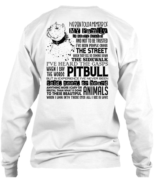 I Say The Words Pit Bull T Shirt, I Love My Dog T Shirt