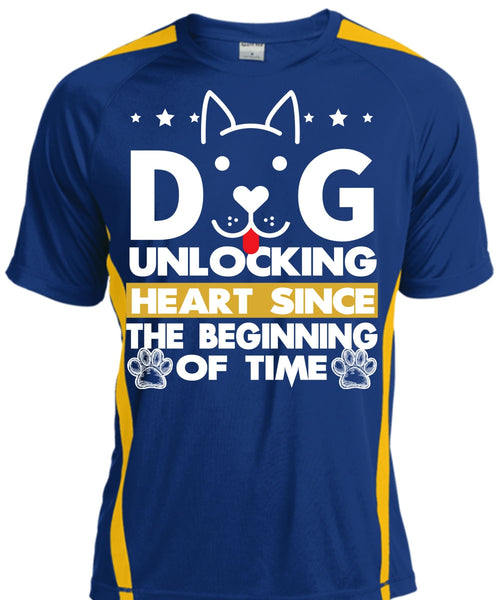Dog Unlocking Heart T Shirt, My Favorite T Shirt, Cool Shirt