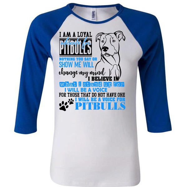 I Will Be A Voice For Pit Bulls T Shirt, I Love Dog T Shirt, Awesome T-Shirts