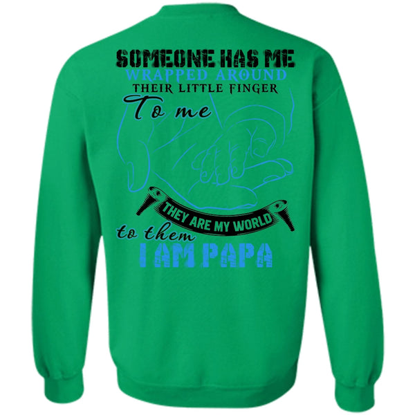 I Love Papa T Shirt, I Am Papa Sweatshirt