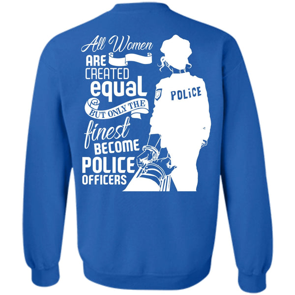 Become Police Officer T Shirt, I Love Police Sweatshirt