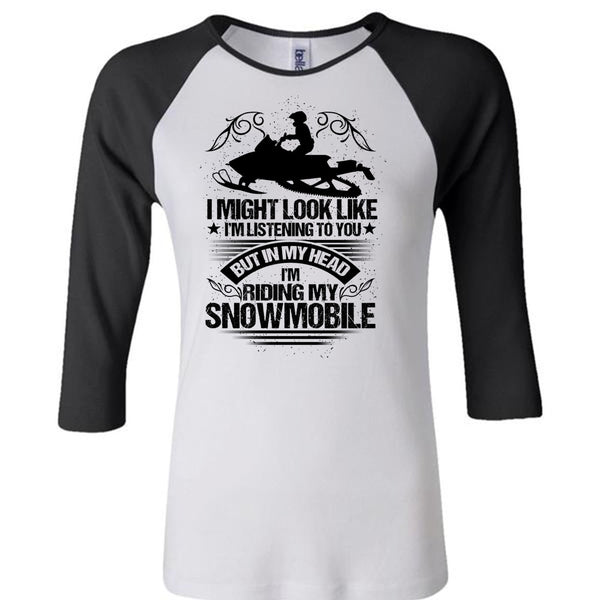 I'm Riding My Snowmobile T Shirt, I Love Snowmobile T Shirt, Awesome T-Shirts